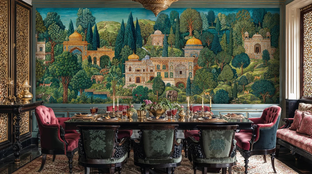 Jaipur Garden Palaces Wall Mural
