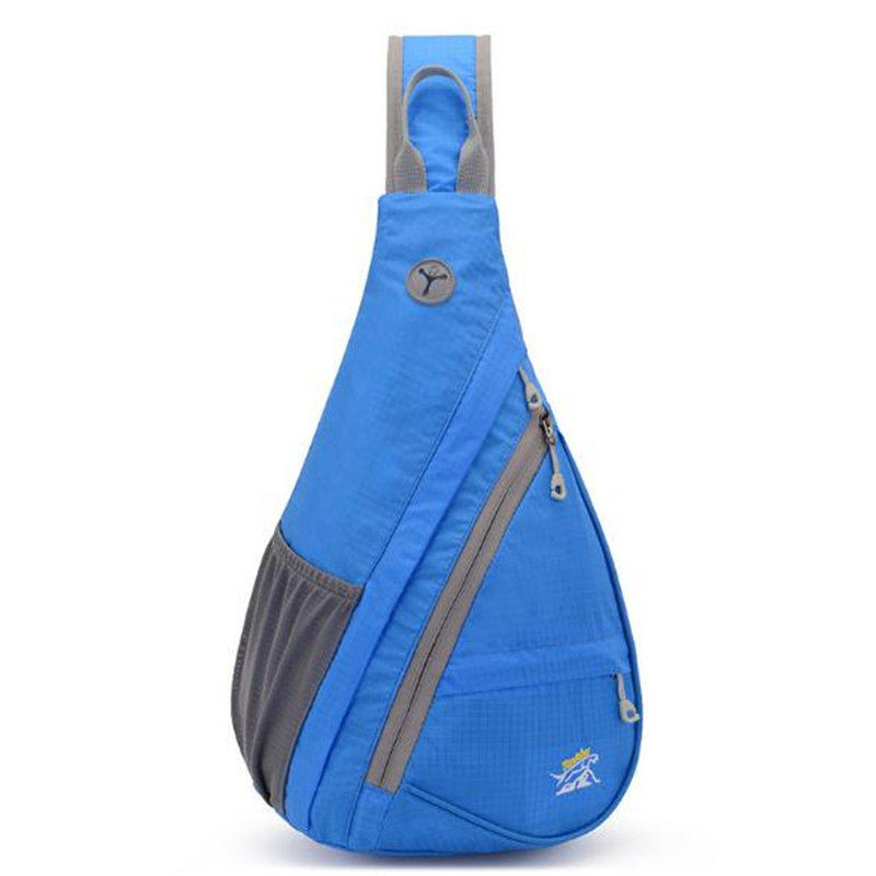 Nylon Sports Bag Men Women Chest Bag Outdoor Climbing Hiking Bag - Sling Bag at Dealshubindia