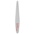 White slant eyebrow tweezers, compact size, angled tips