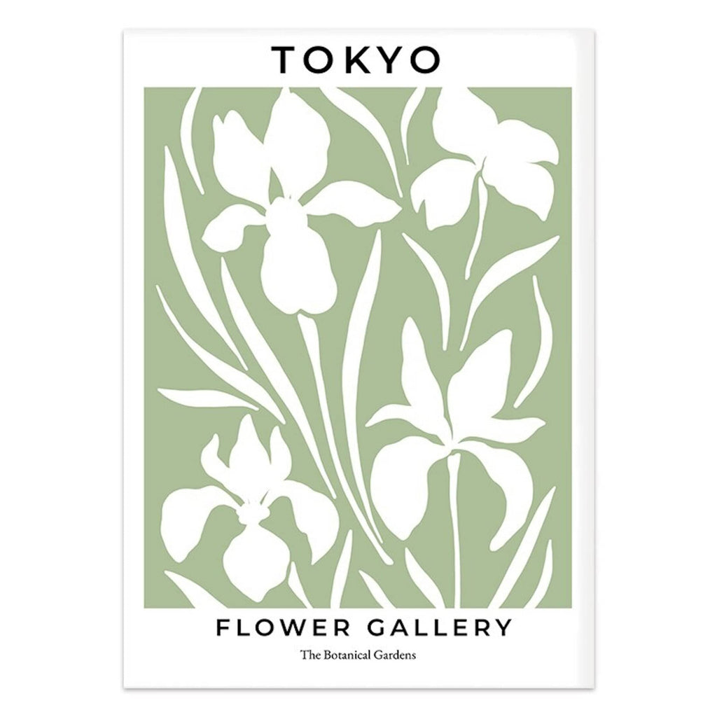 Poster Blumen Markt San Francisco Mailand London · Geschenkidee · Deko Print ohne Rahmen