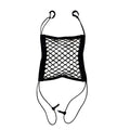 Car Interior Trunk Seat Back Elastic Mesh Net Car Styling Storage Bag Pocket Cage velcro Grid Pocket Holder Car Accessories
