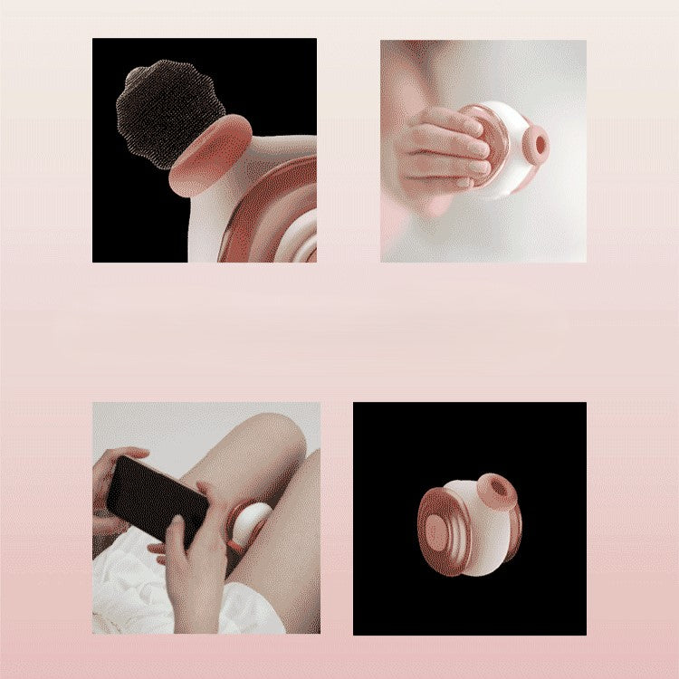 QINGNAN #16 Clit Sucking Vibrator with Thigh Pressure Sensor App Controlled