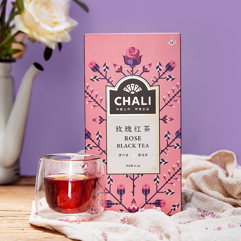 Rose Black Tea 54g (18 Tea Bags)