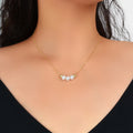 Fashion Jewellery Pearl Decor Gold Chain Necklace Wholesale Price Accessories