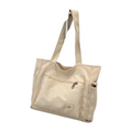 Womens Canvas Tote Bag Large Casual Shoulder Bag-0