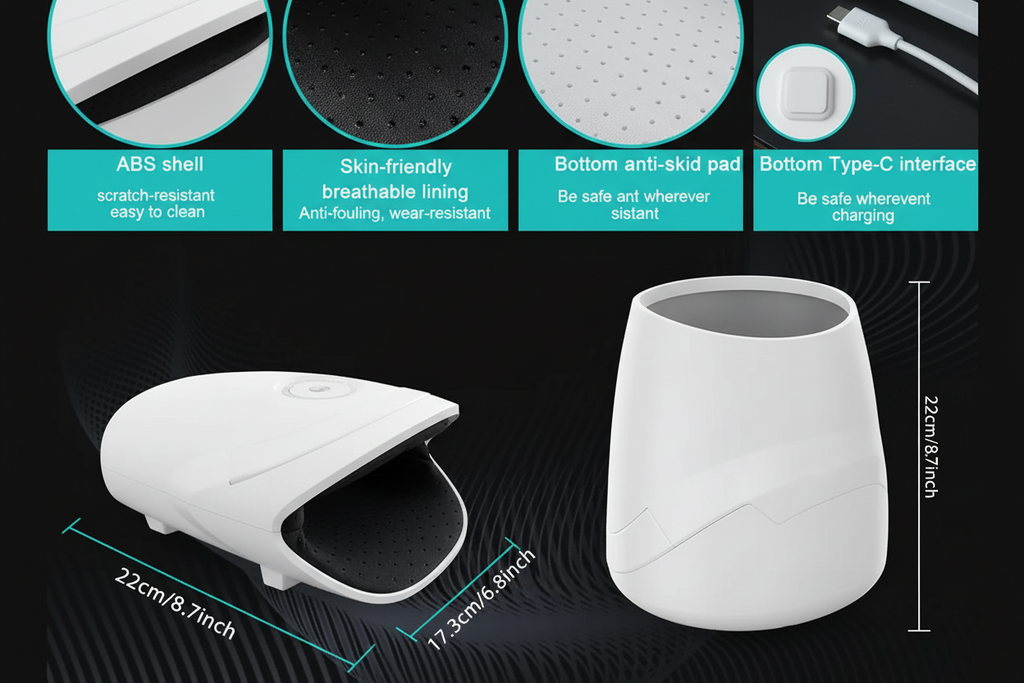 Wireless Electric Hand Massager with Compression