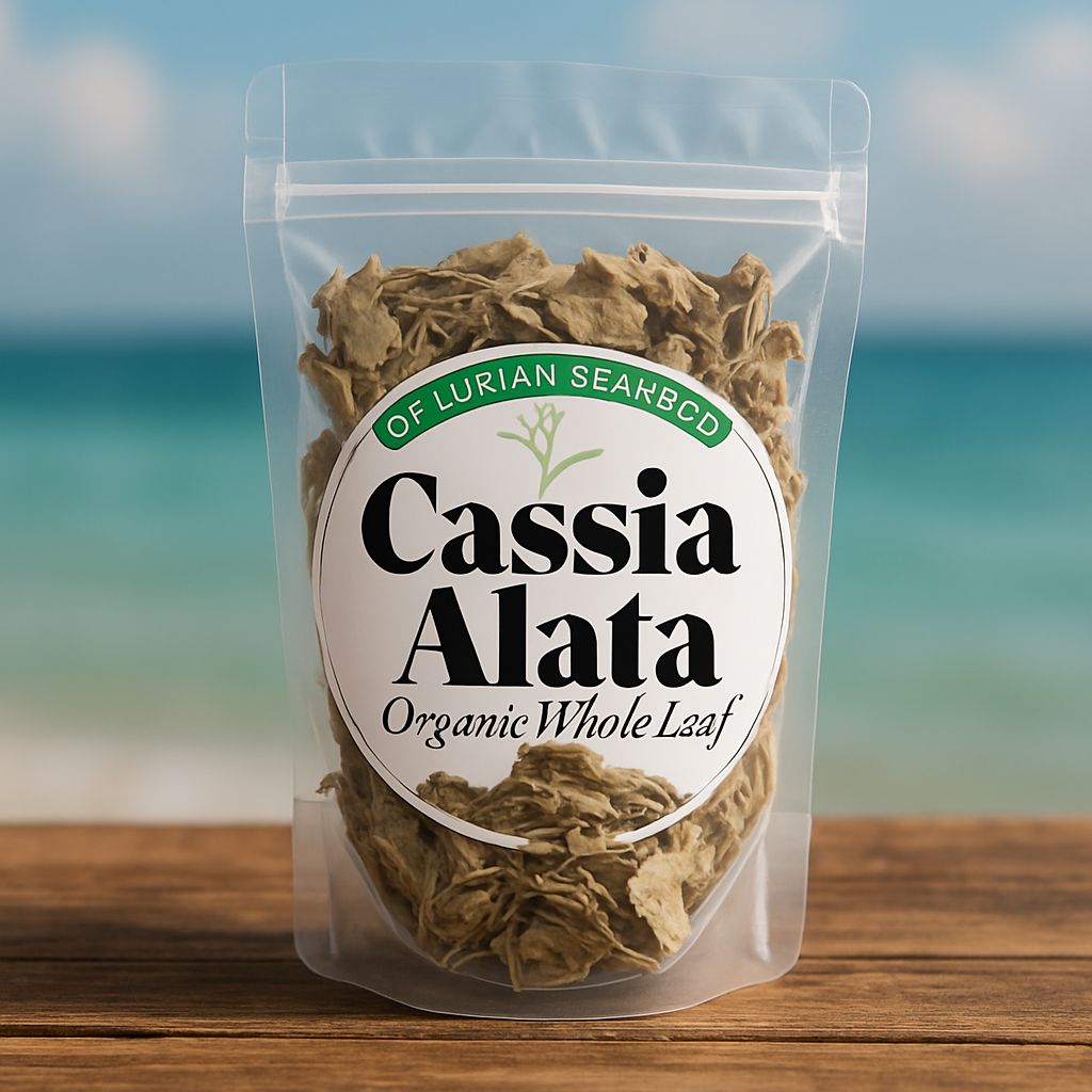 Dried Cassia Alata Leaves 1/2 oz