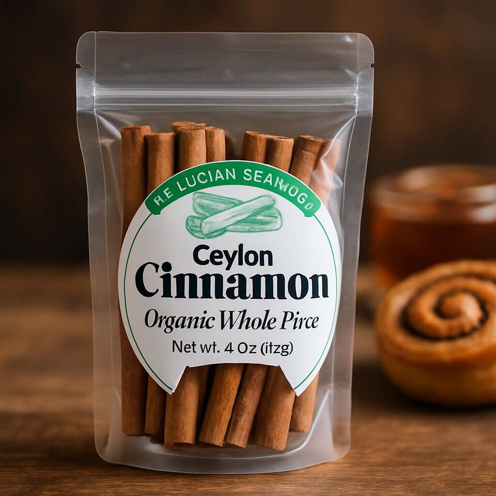 Pure Ceylon Cinnamon (Ground or Sticks) | St Lucian