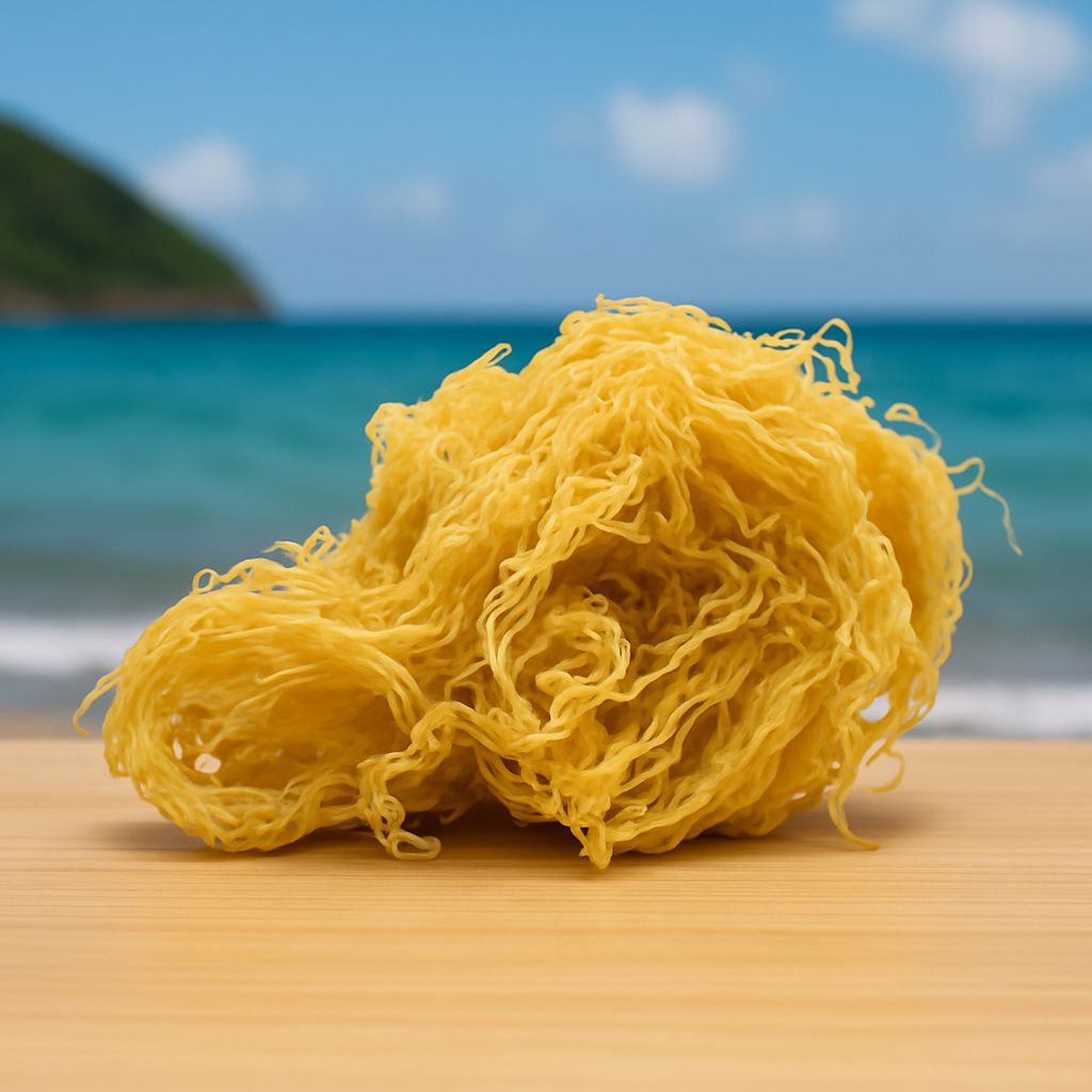 Gold Seamoss — Shipped Direct from Saint Lucia