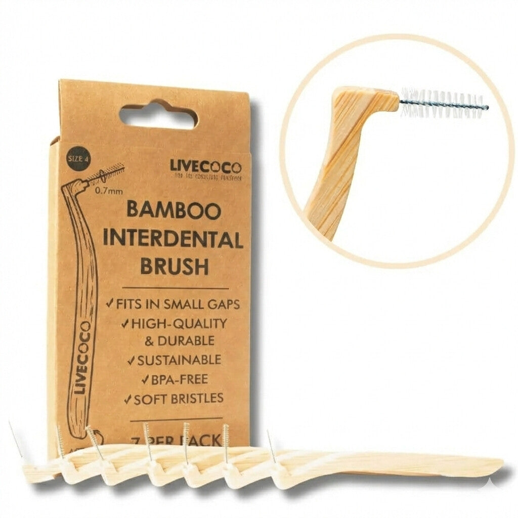 Bamboo Interdental Brushes (Reusable-7 pack)