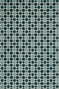 Deep Teal, Ivory & Aqua Hand Tufted Rug | Skryde by Rugfine