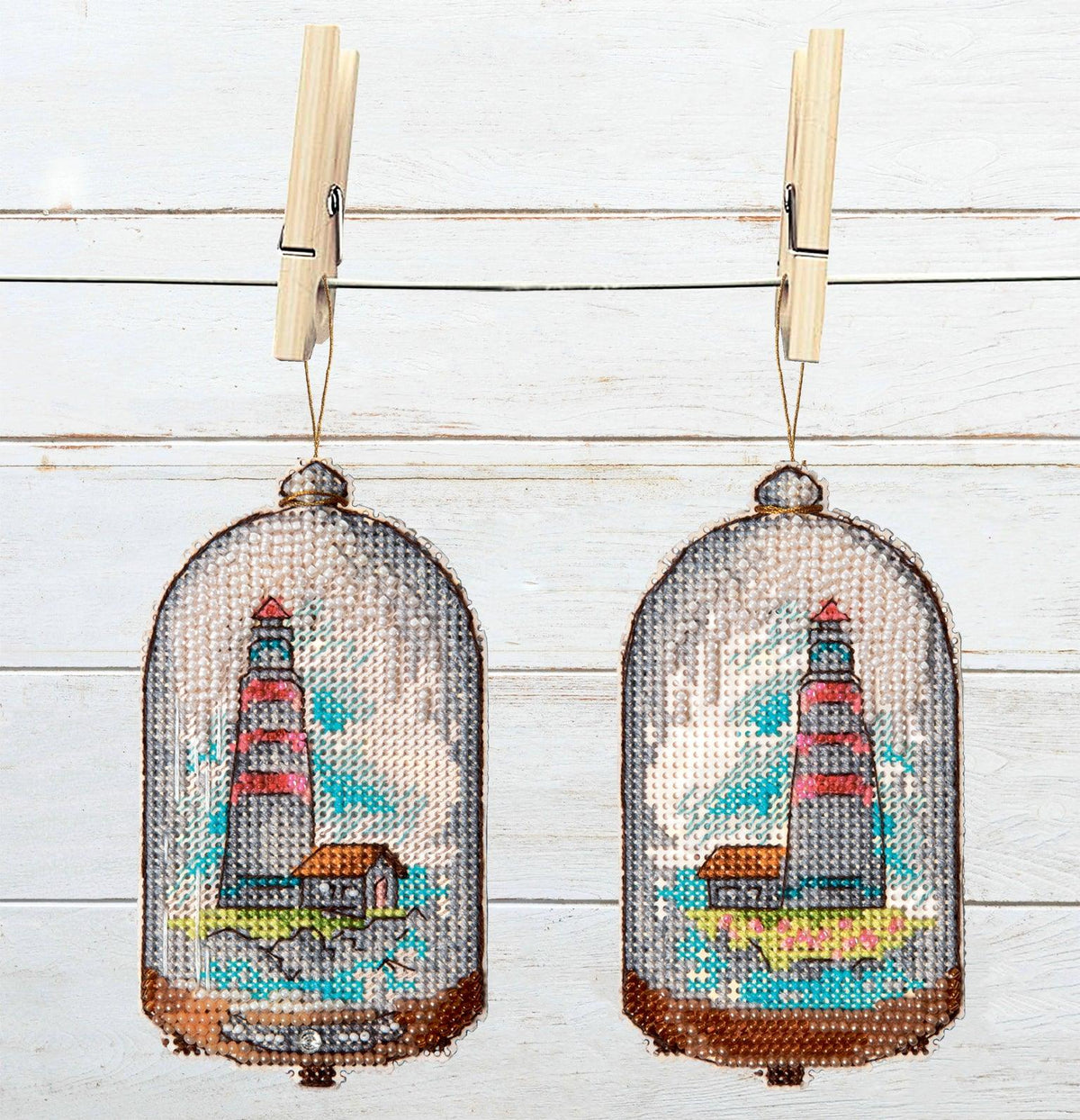 T-87C Counted cross stitch kit Crystal Art "In search of treasures"
