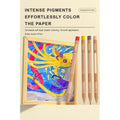 Vibrant Colored Pencil 24 Colors