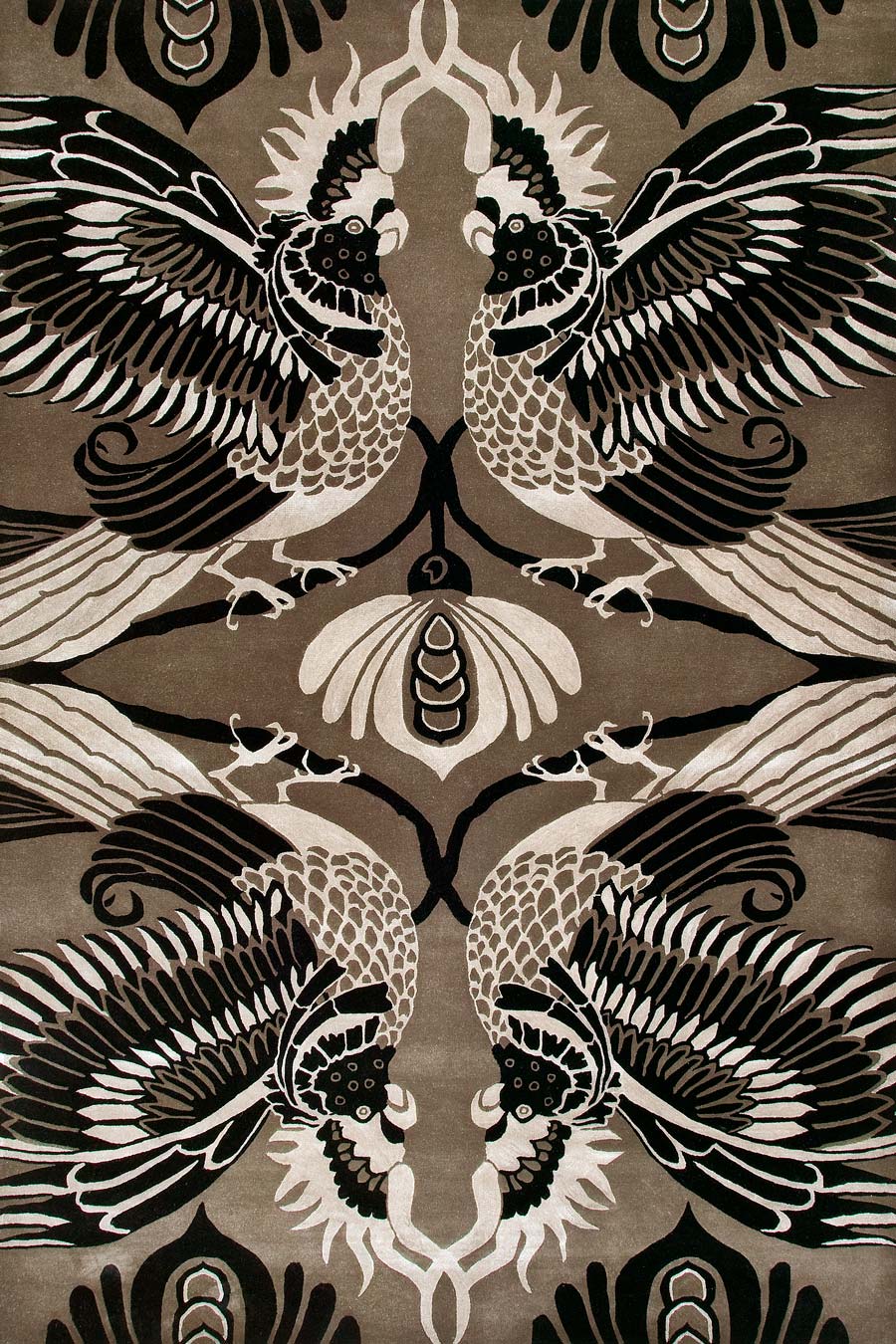Vipglow Rug | Cockatoo Bird Hand Tufted New Zealand Wool | Rugfine